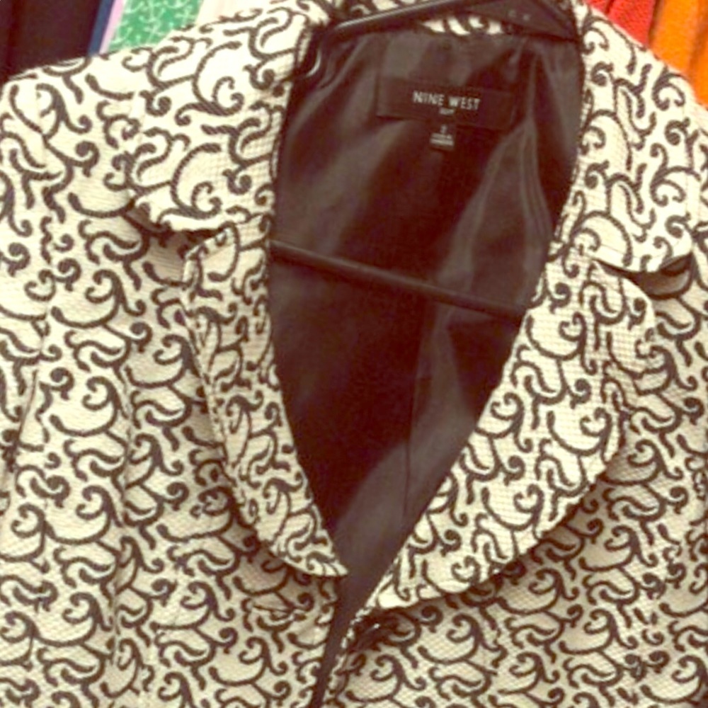 Nine West jacket. 3/4 sleeves